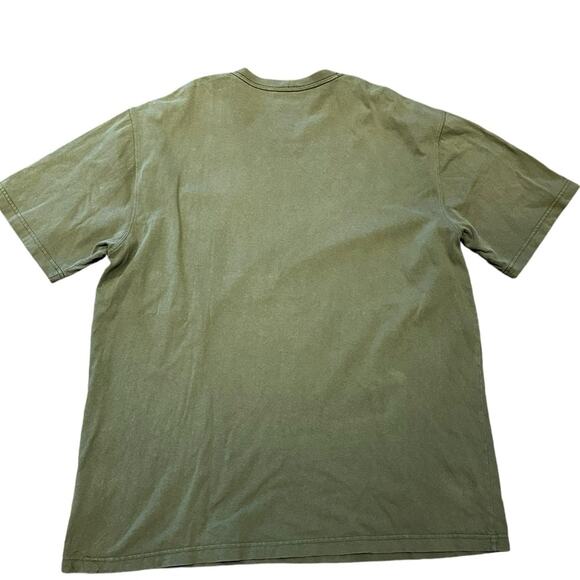 Carhartt Original Fit Mens XL Olive Green Short Sleeve T Shirt - Picture 2 of 5